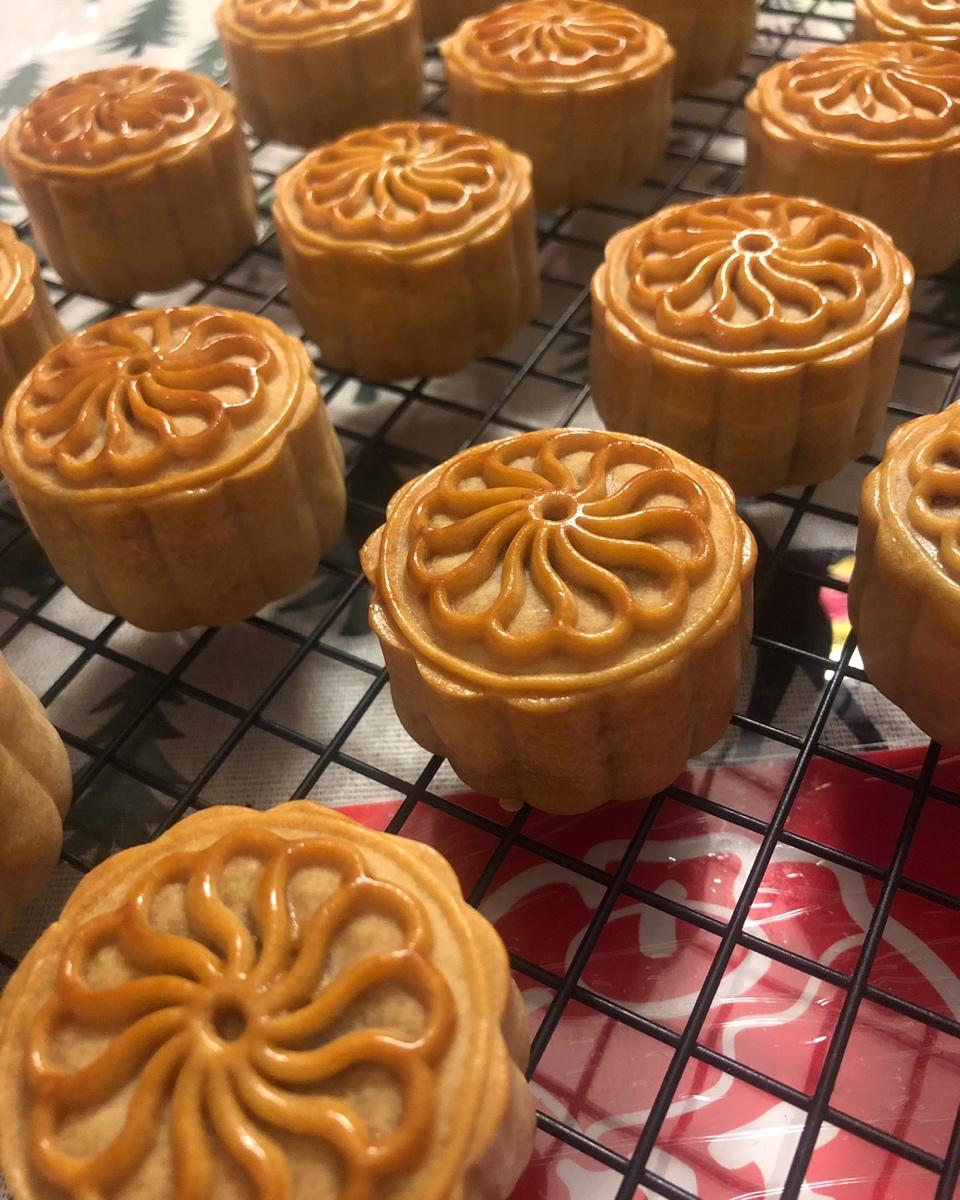 【终极版广式月饼配方】表皮油亮的秘诀！
