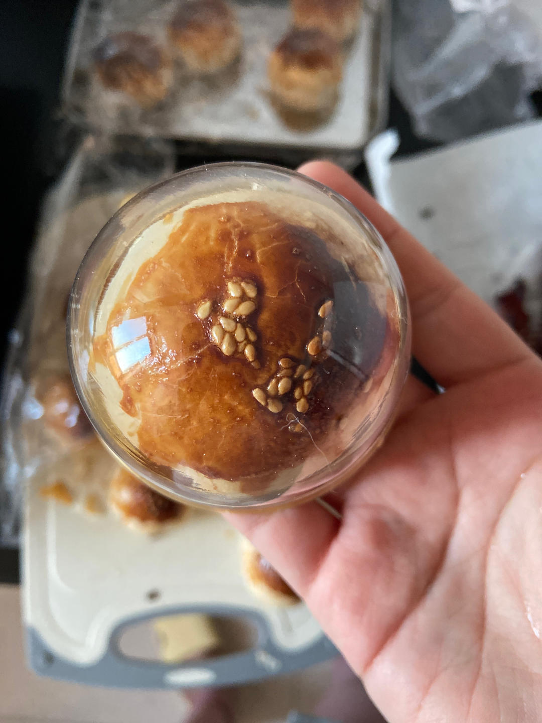 超简单 免揉 酥掉渣的蛋黄酥(超详细附全程视频)不破酥『万能酥皮』