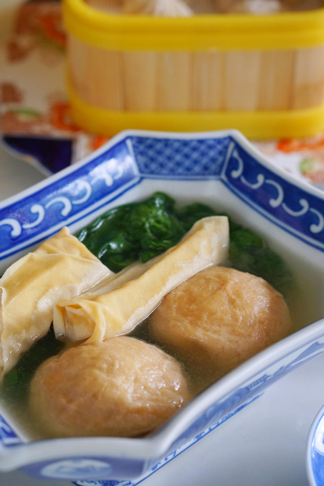 妈妈手作的味道 榨菜肉馅油面筋