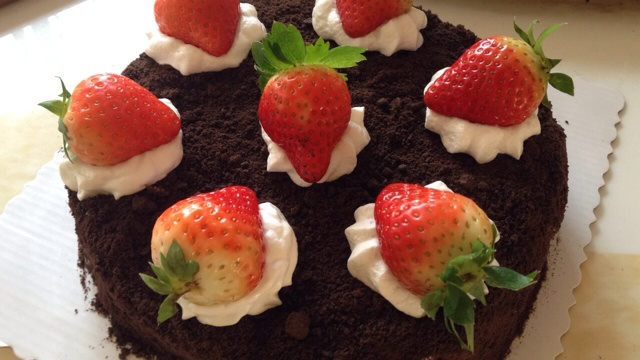 奥利奥水果奶油蛋糕