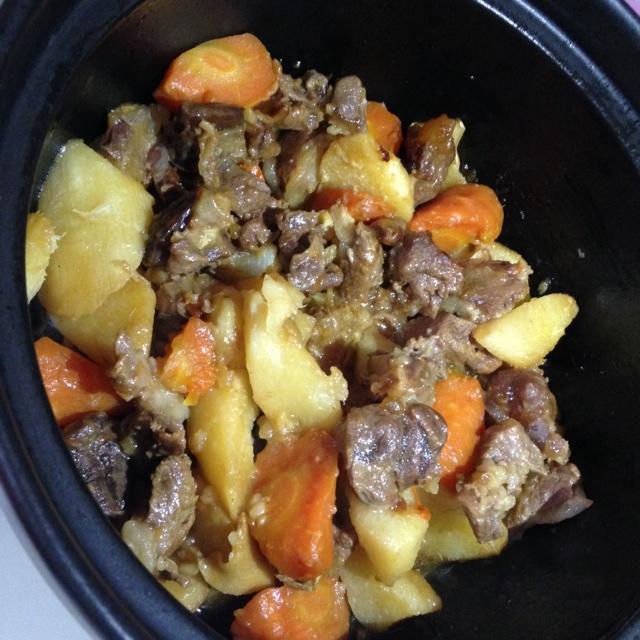 红焖羊肉山药