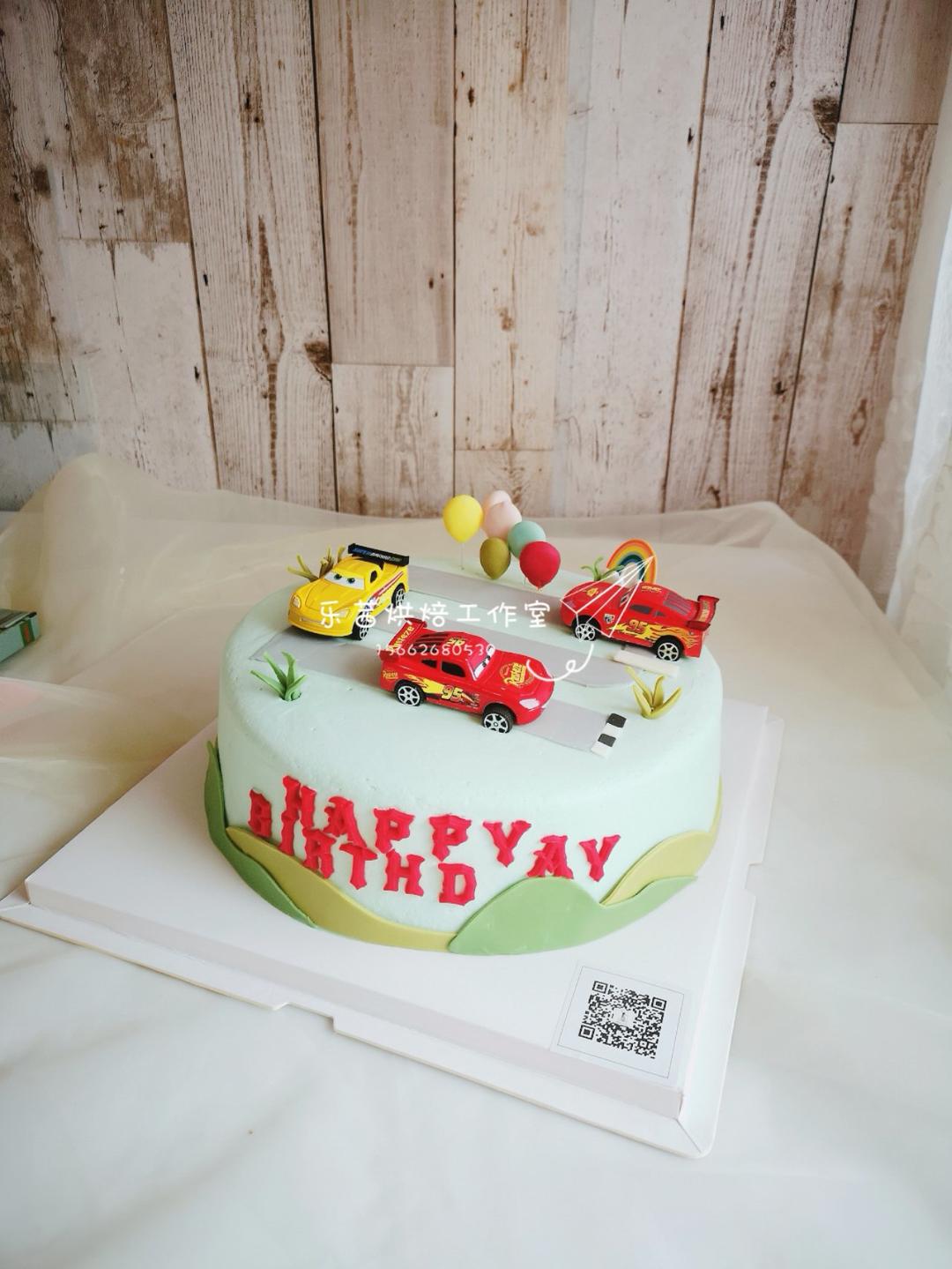 萌萌小汽车蛋糕