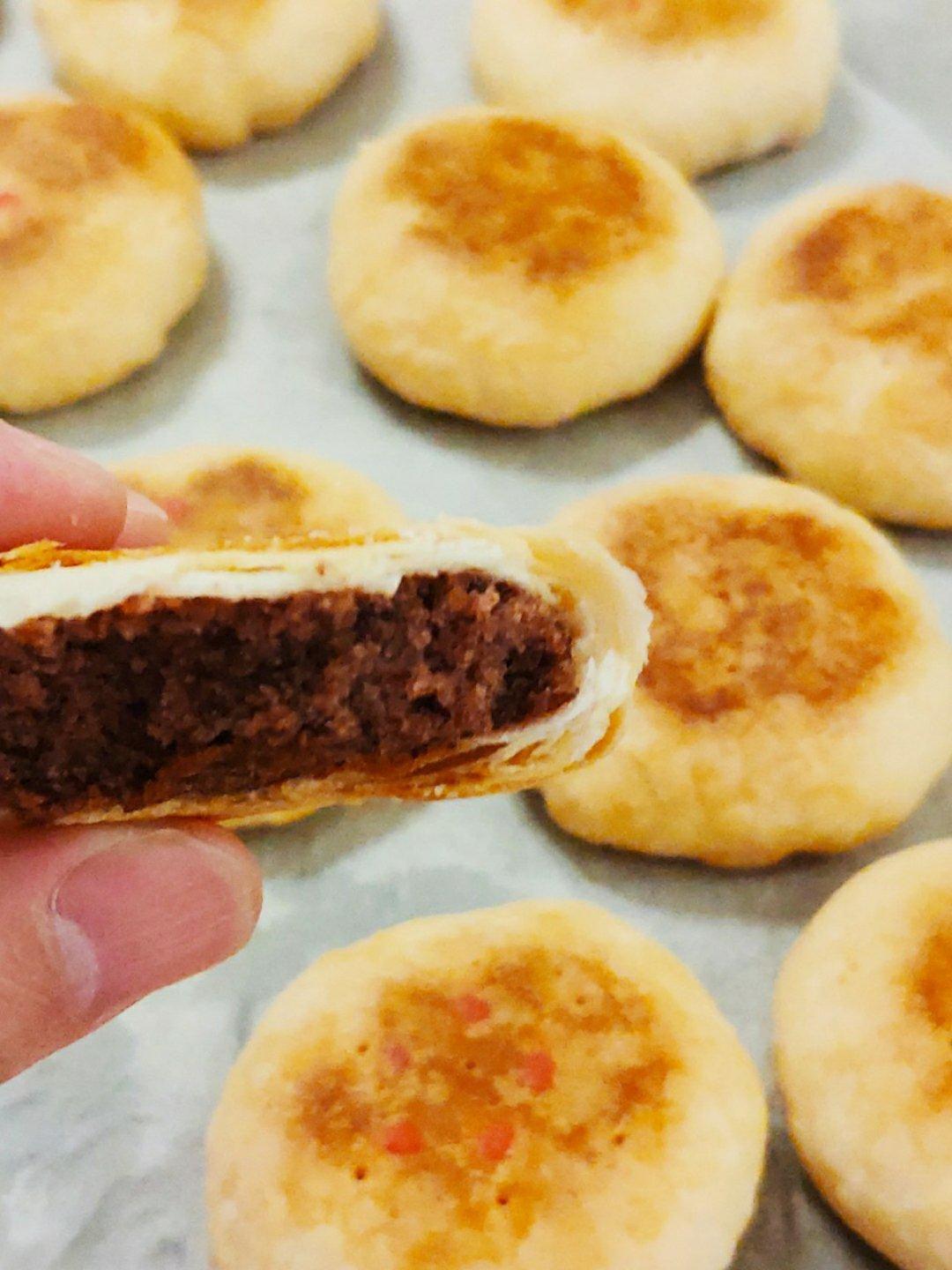 堂妈小厨——酥皮绿豆饼
