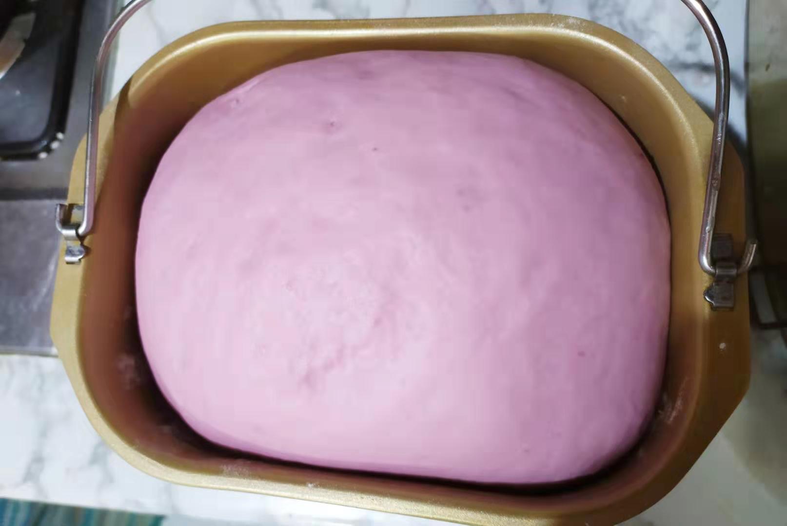 紫薯吐司面包的做法 步骤4