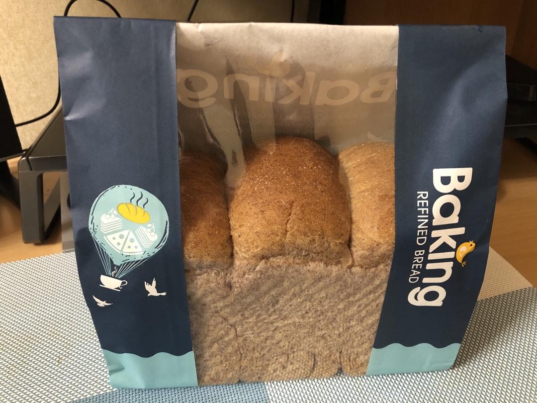 【健康烘培】超低卡黑全麦吐司