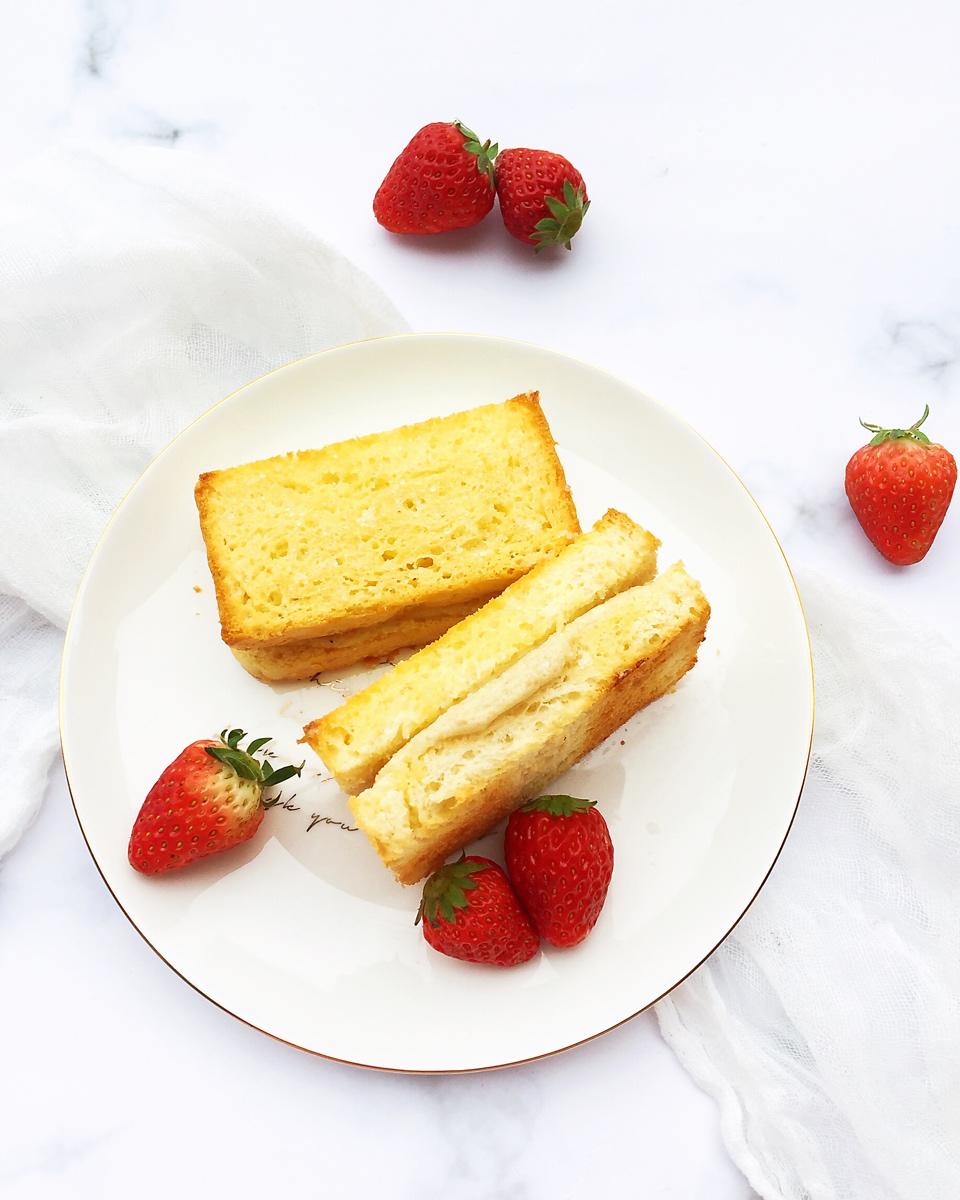 苹果酱黄油烤吐司