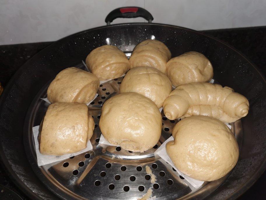 奶香红糖（黑糖）馒头厨师机版