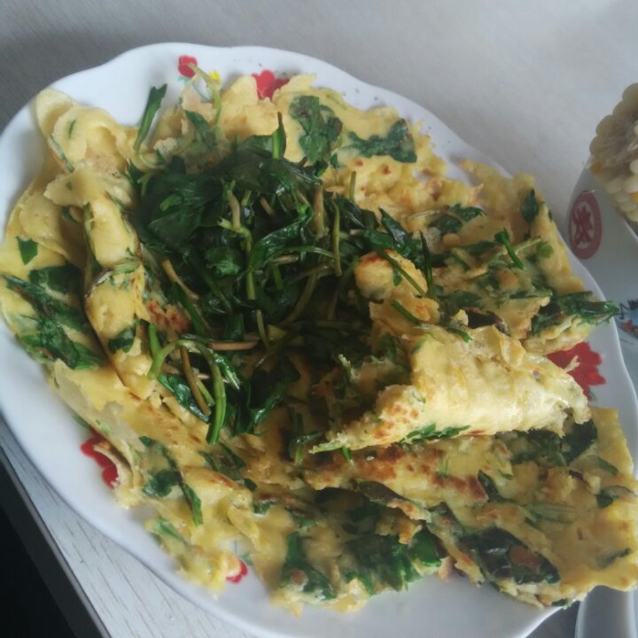 野菜鸡蛋饼