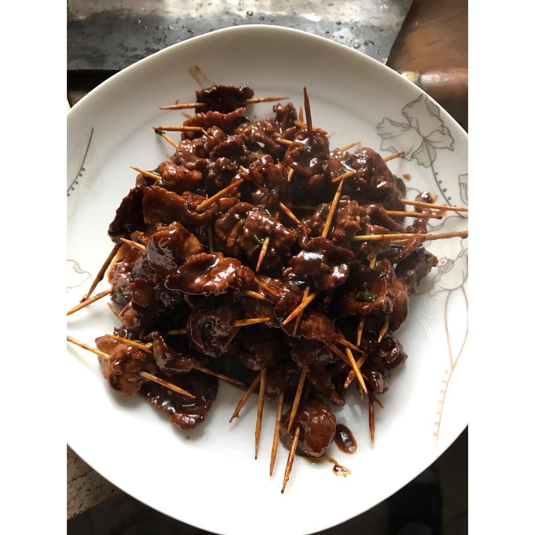 牙签牛肉 道地湖南味