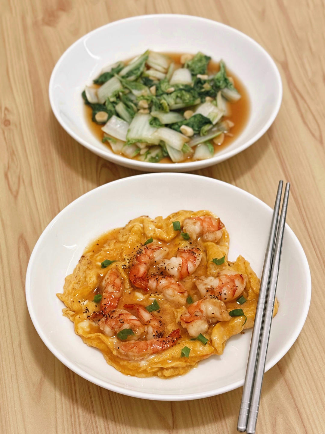 厨师长教你：“虾仁滑蛋”的家常做法，充满嫩滑饱满的口感