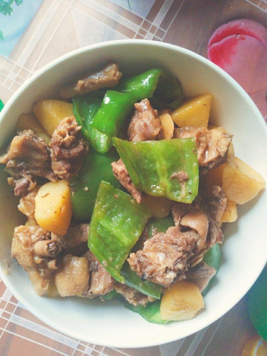 鸭肉炖土豆（无油版）