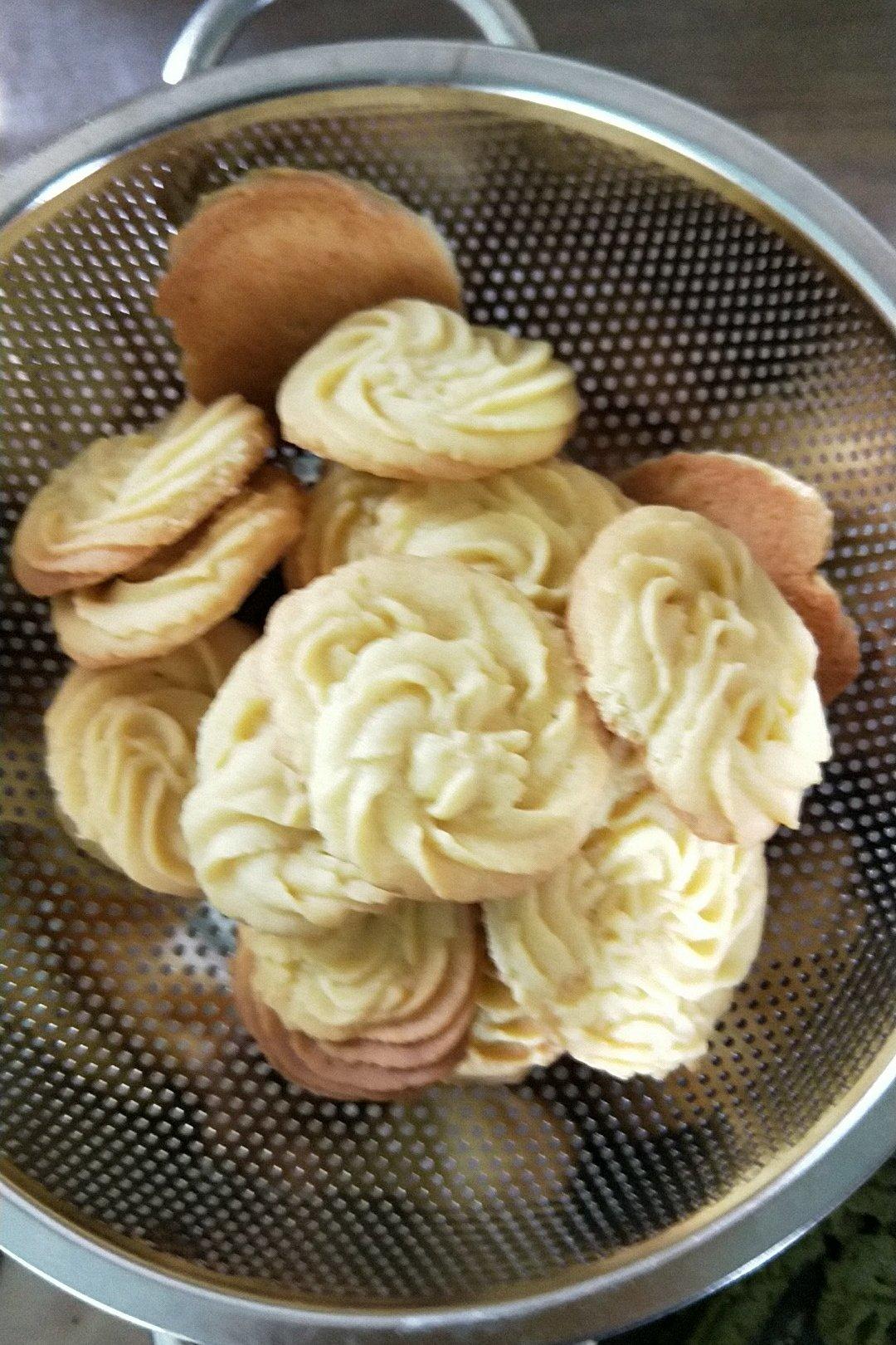 零失败花纹超级立体的黄油曲奇