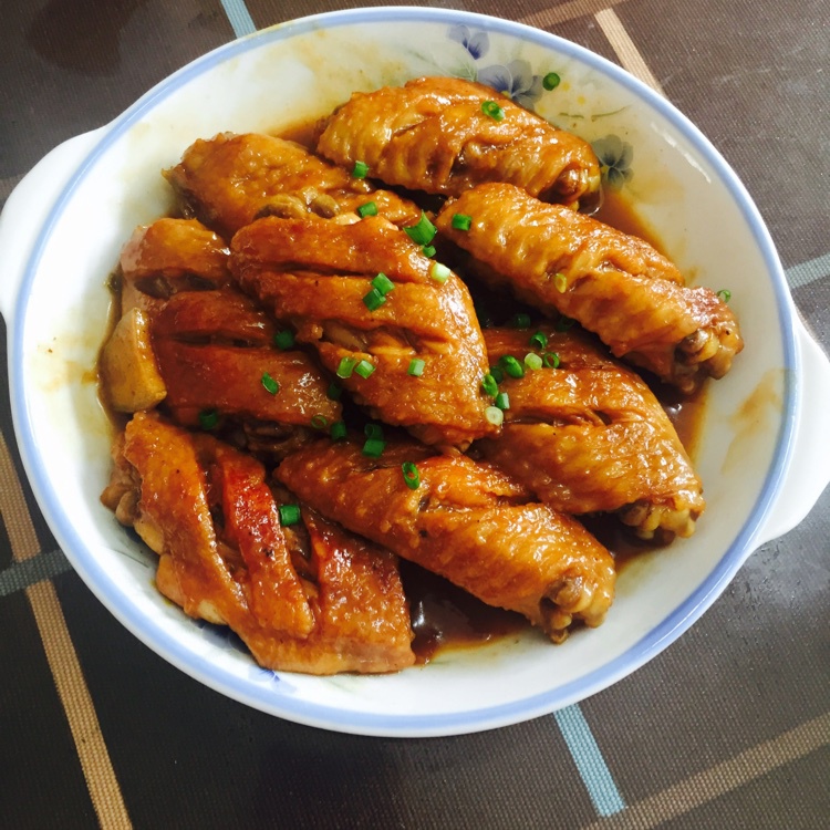 单程旅行--做的红烧鸡中翅