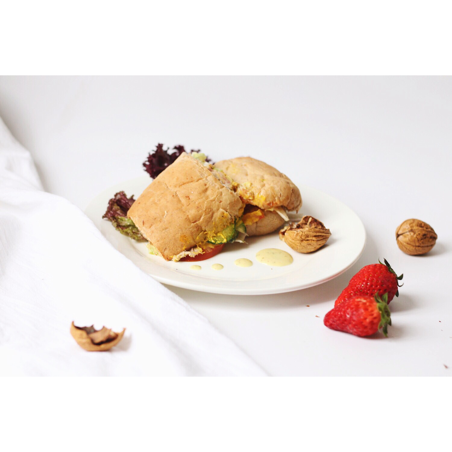 赛百味火鸡三明治