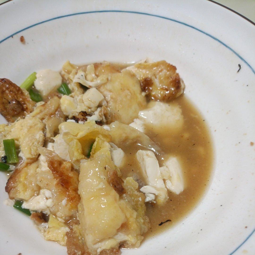 超级嫩鸡蛋包豆腐