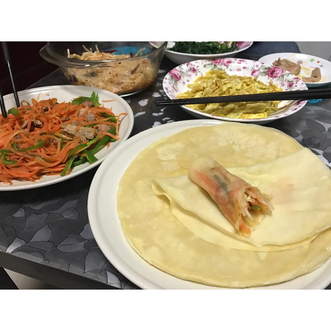 春饼 —薄如纸