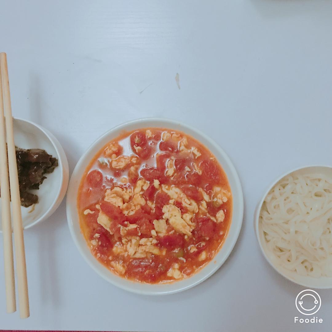 西红柿鸡蛋打卤面