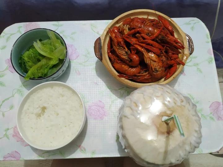 一个人的蒸米饭