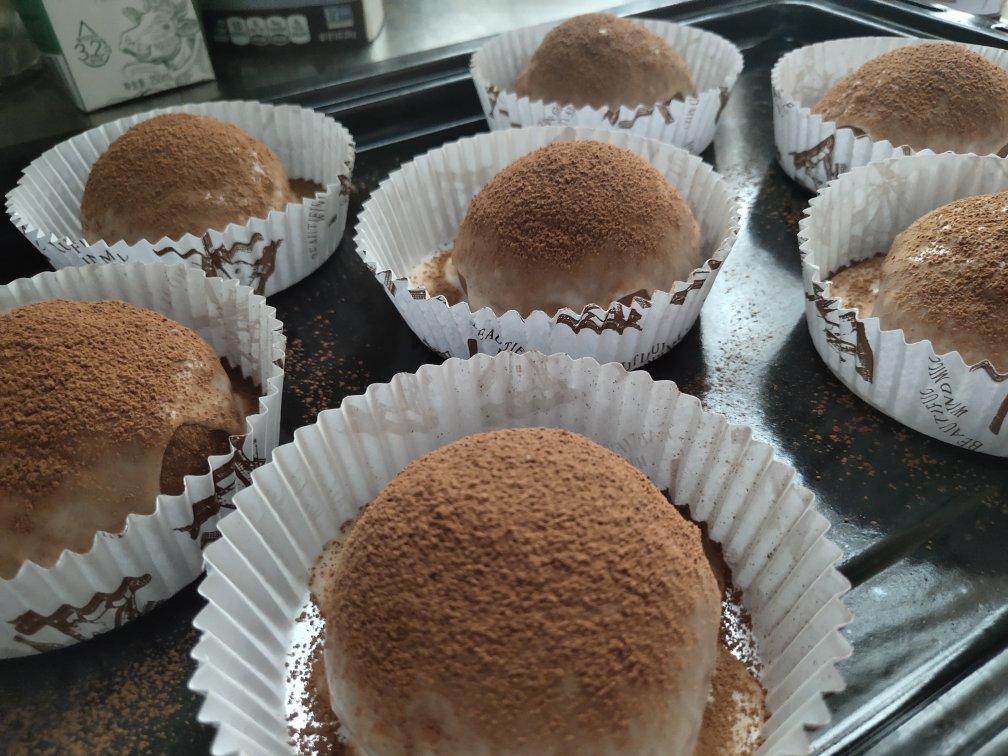 蘑菇云巧克力面包