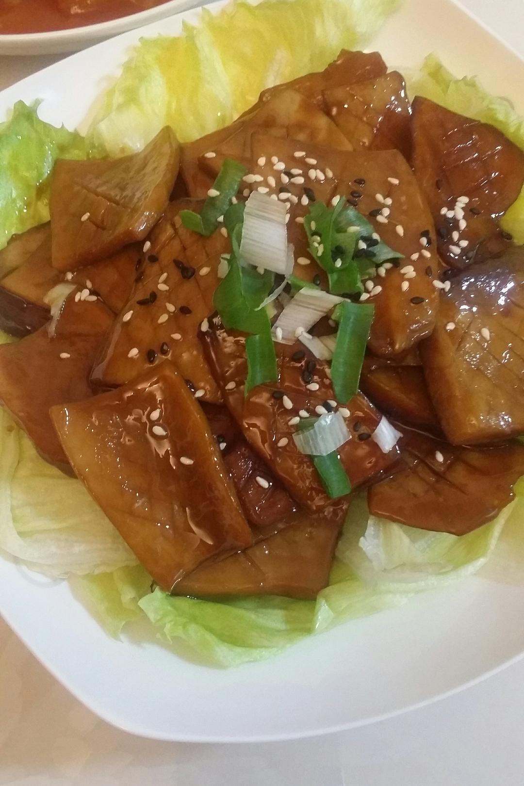 酱汁杏鲍菇
