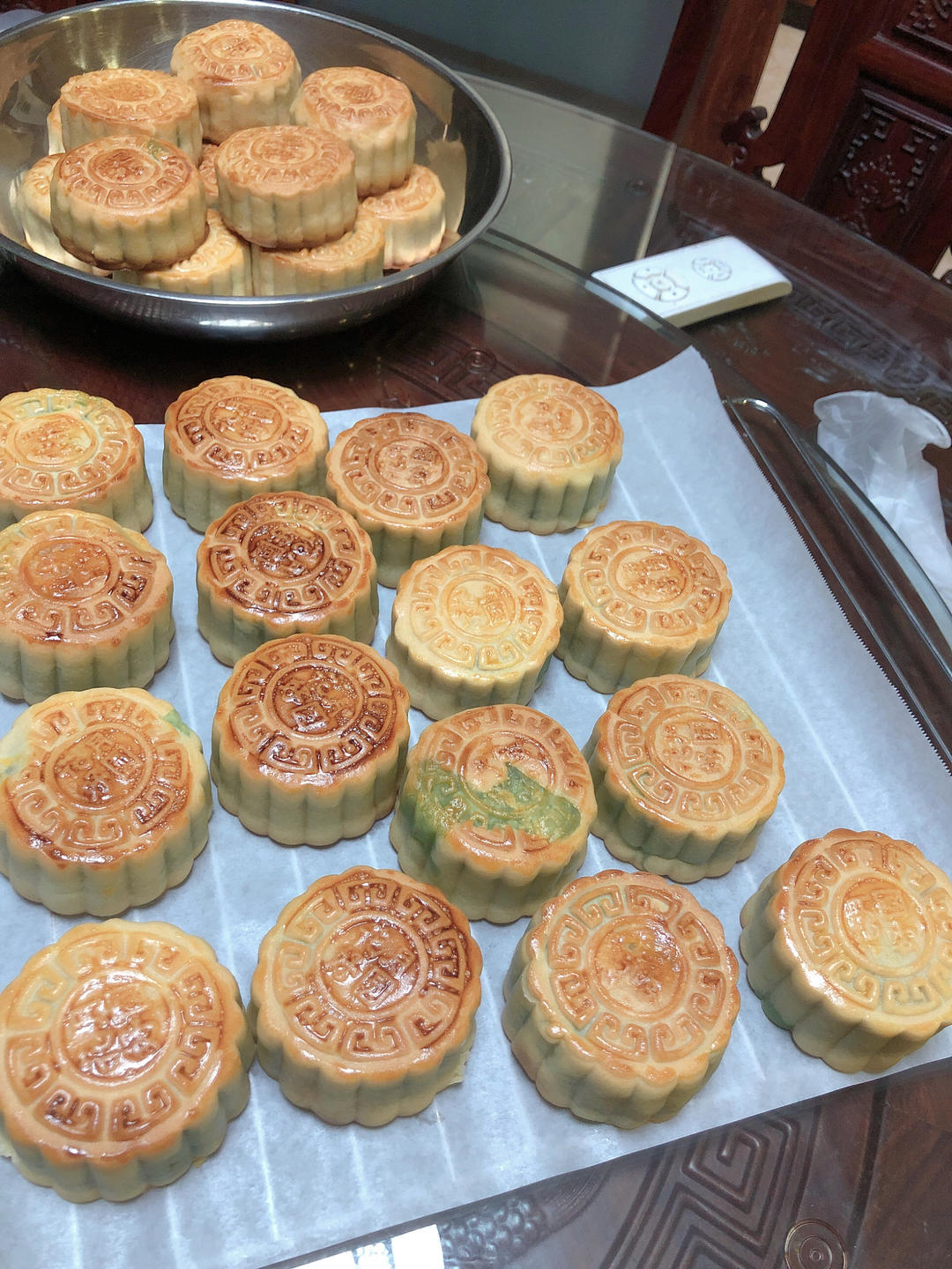 🔥网红冻顶乌龙茶月饼🌿怎么可以这么好吃‼️