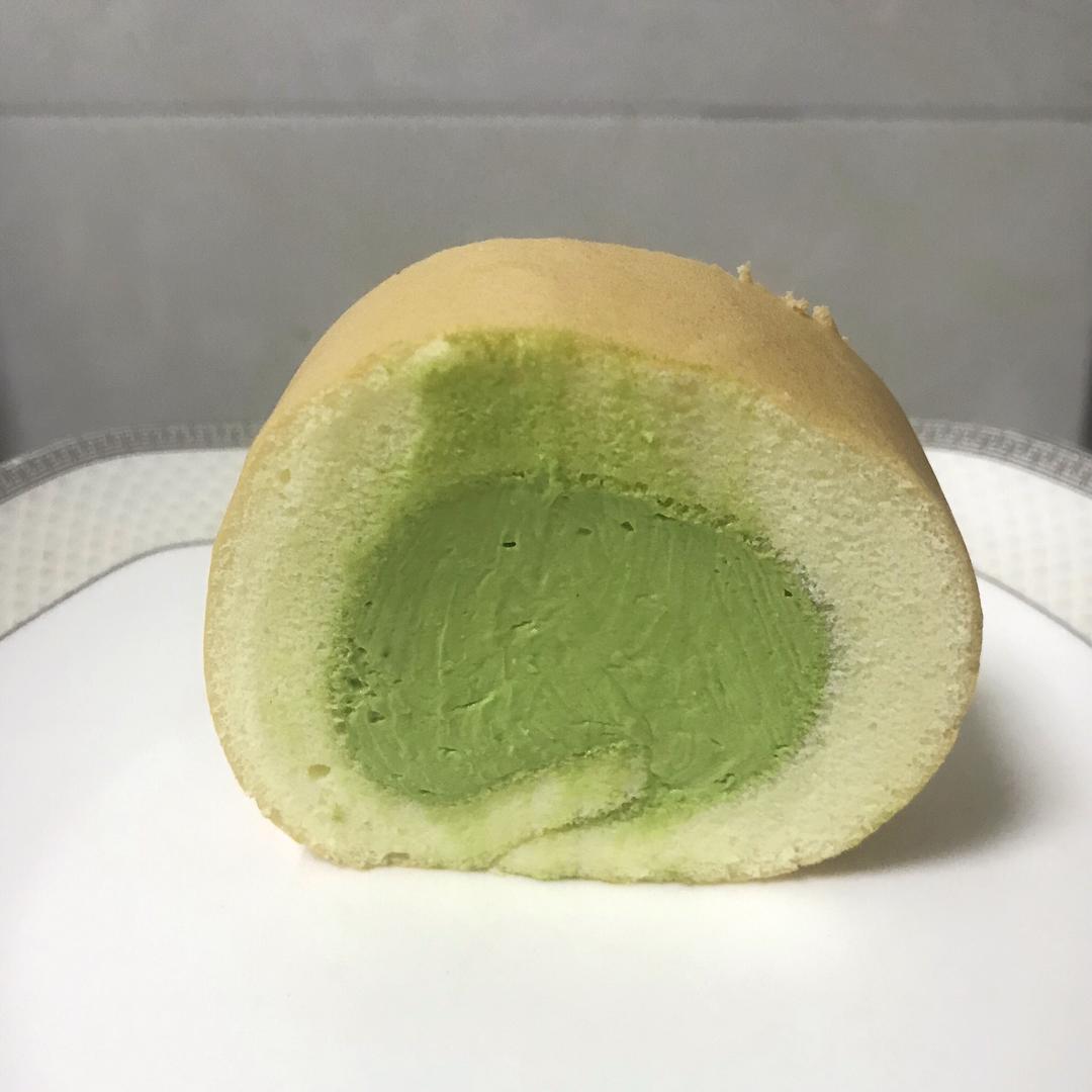抹茶奶油蛋糕卷