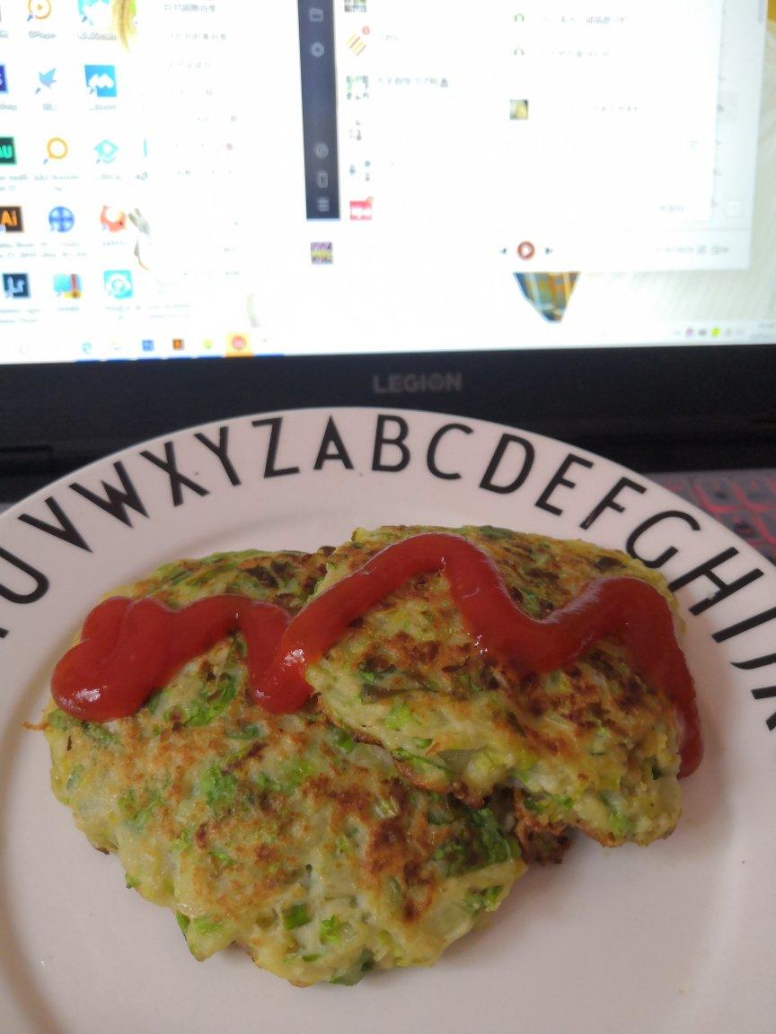 抗老食谱-蔬菜豆腐饼