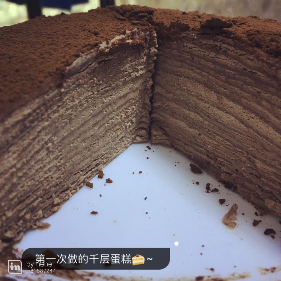 醇正巧克力千层