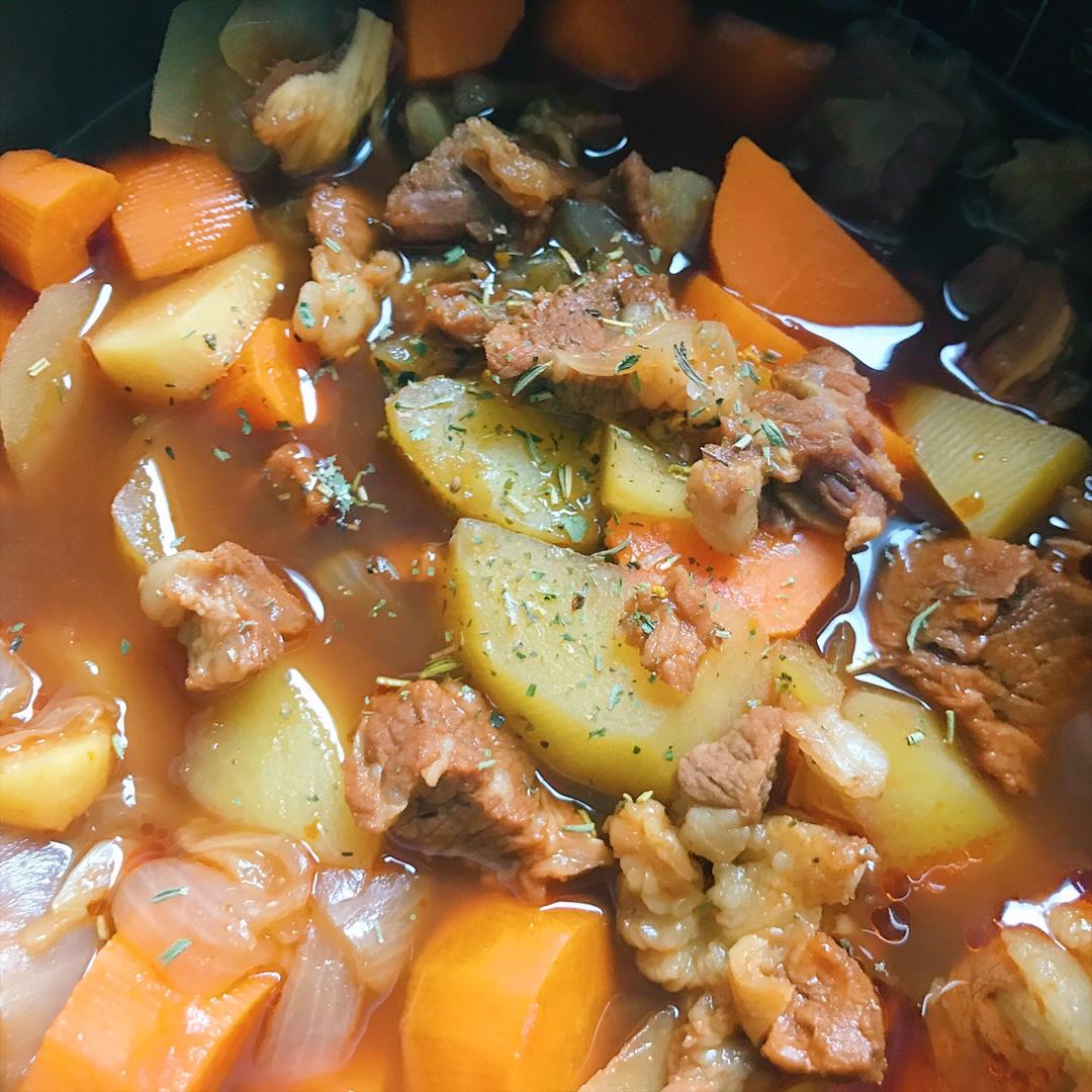 土豆炖牛肉
