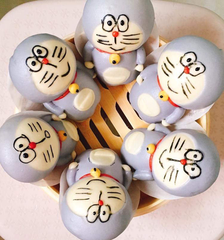 卡通馒头（机器猫）--原创