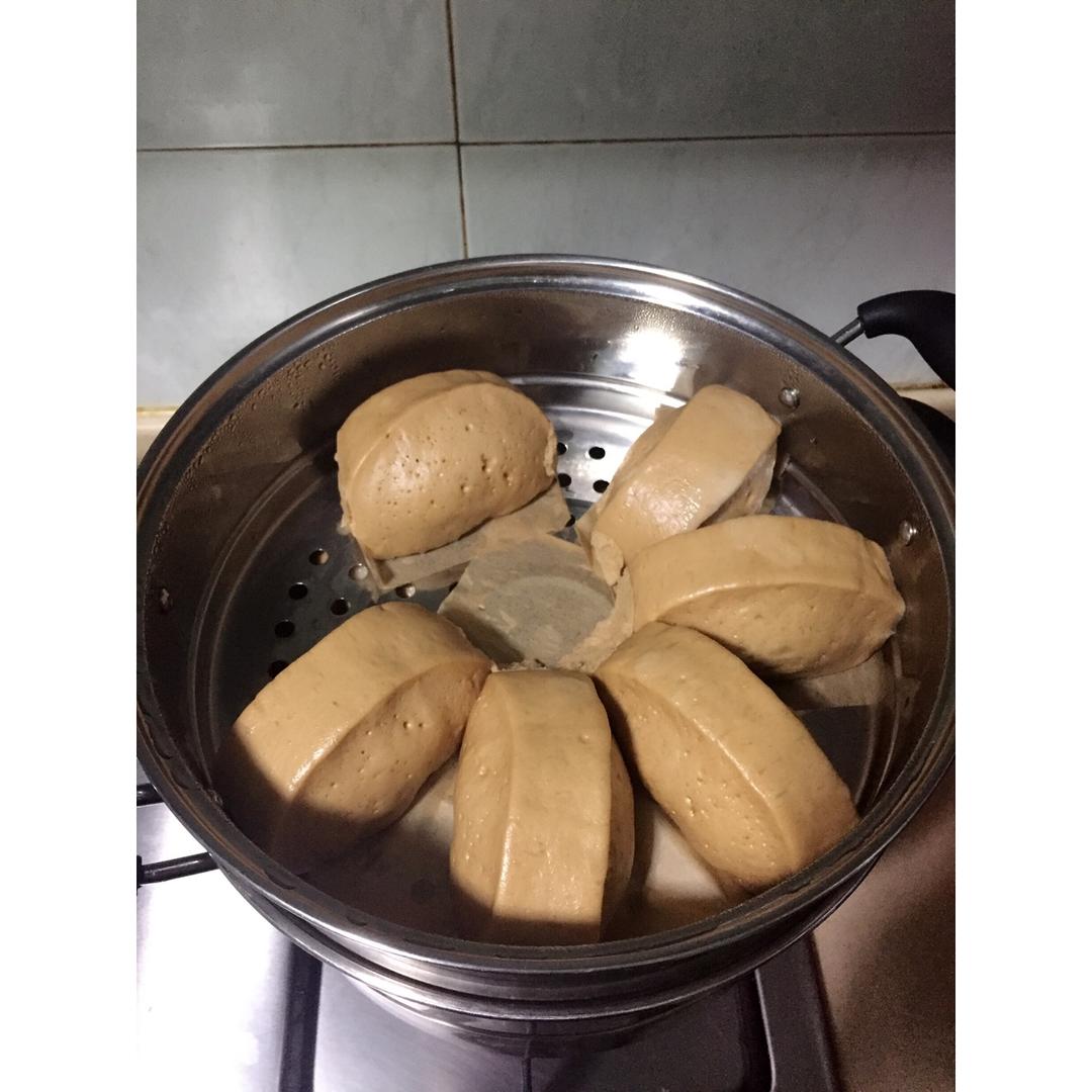 奶香红糖馒头