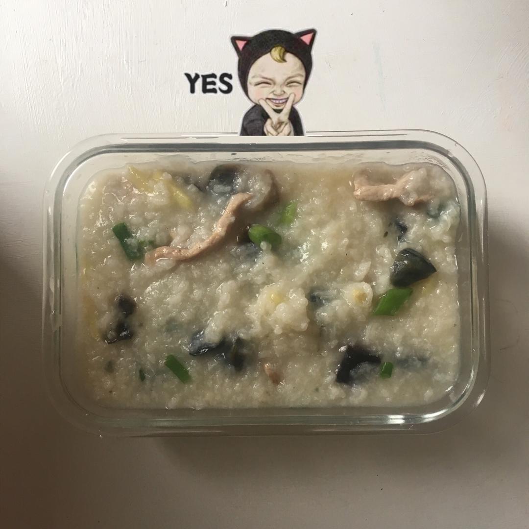 皮蛋瘦肉粥 Pidan & Pork Rice Soup
