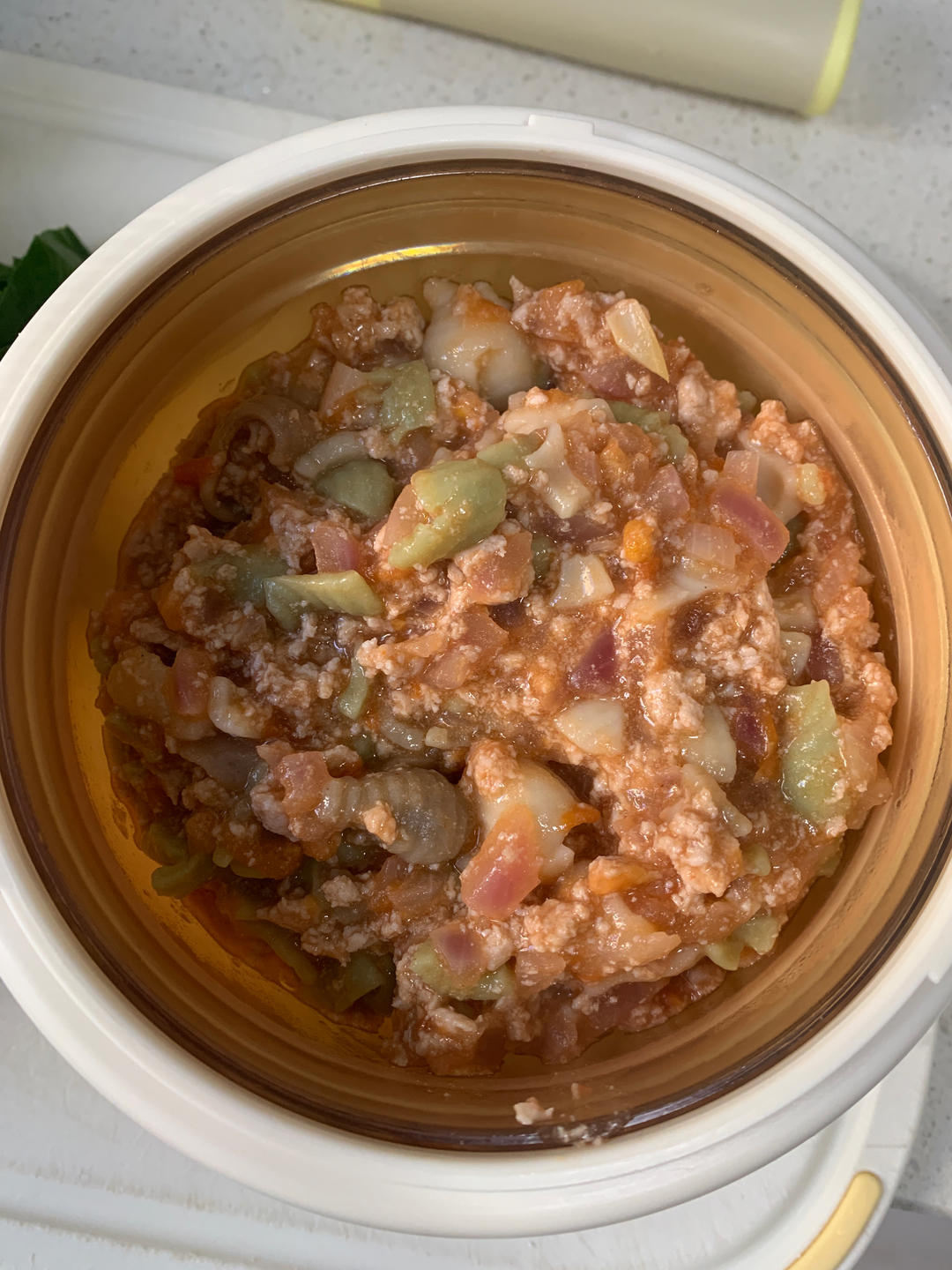 洋葱番茄肉酱意面 辅食