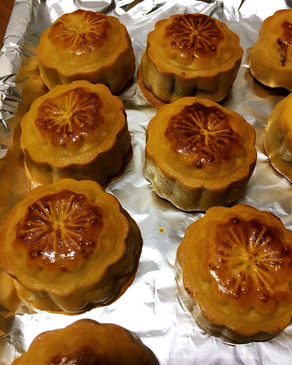 豆沙馅月饼