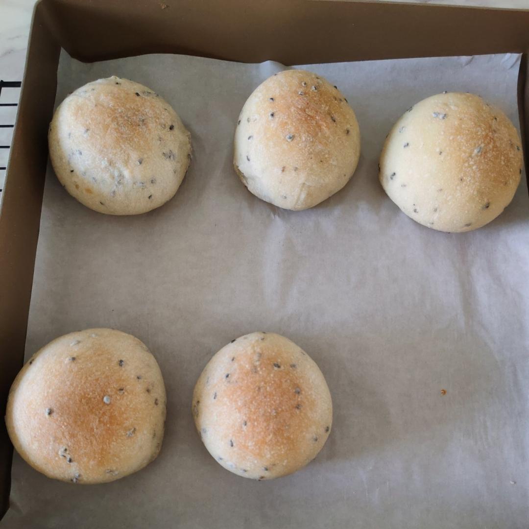 无油无糖全麦奇亚籽贝果