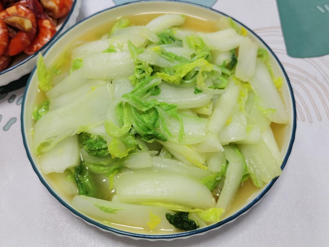 食物本身的味道—清炒白菜