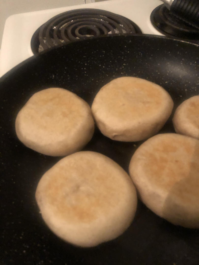 平底锅做出的油酥烧饼