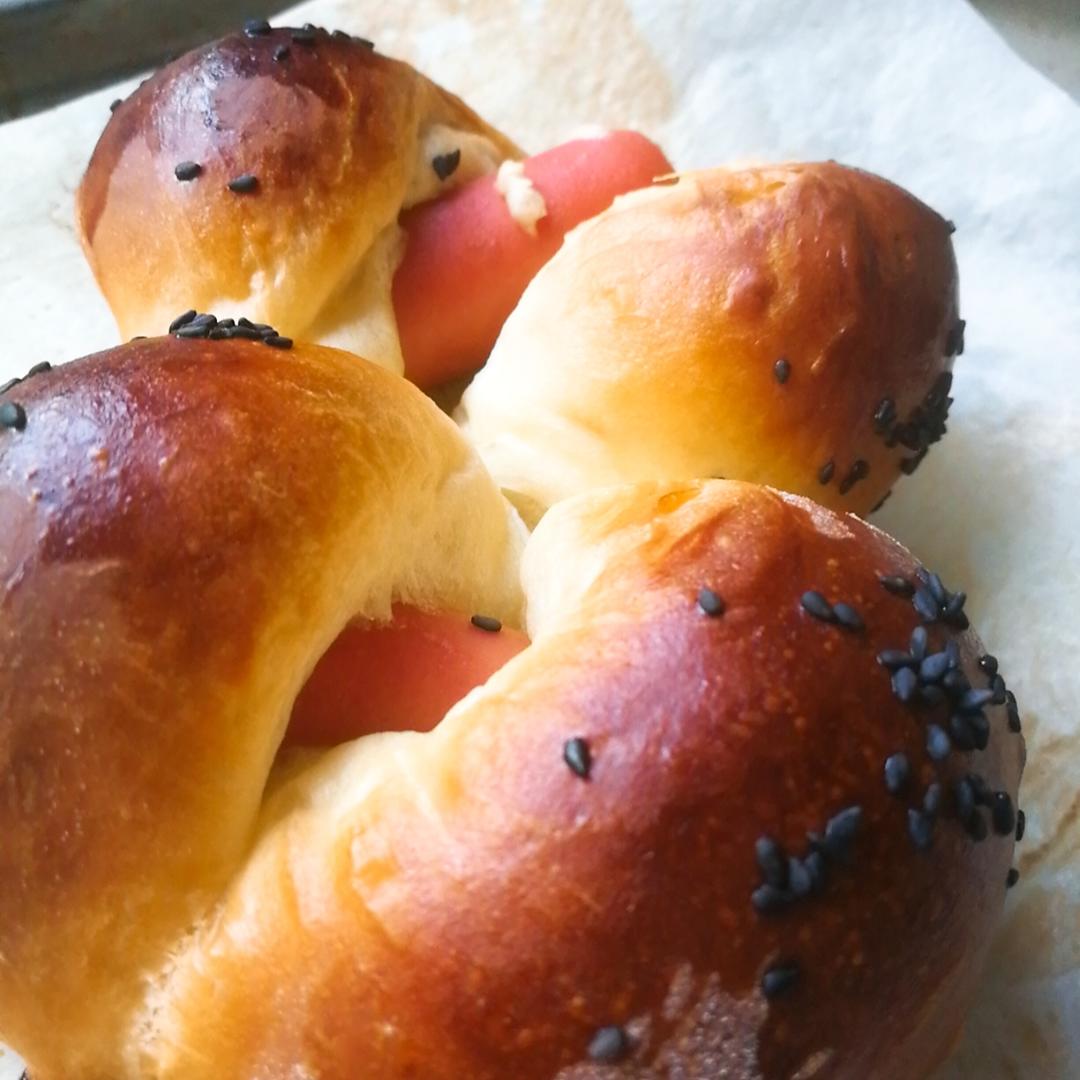 纯奶手撕吐司的做法 步骤1