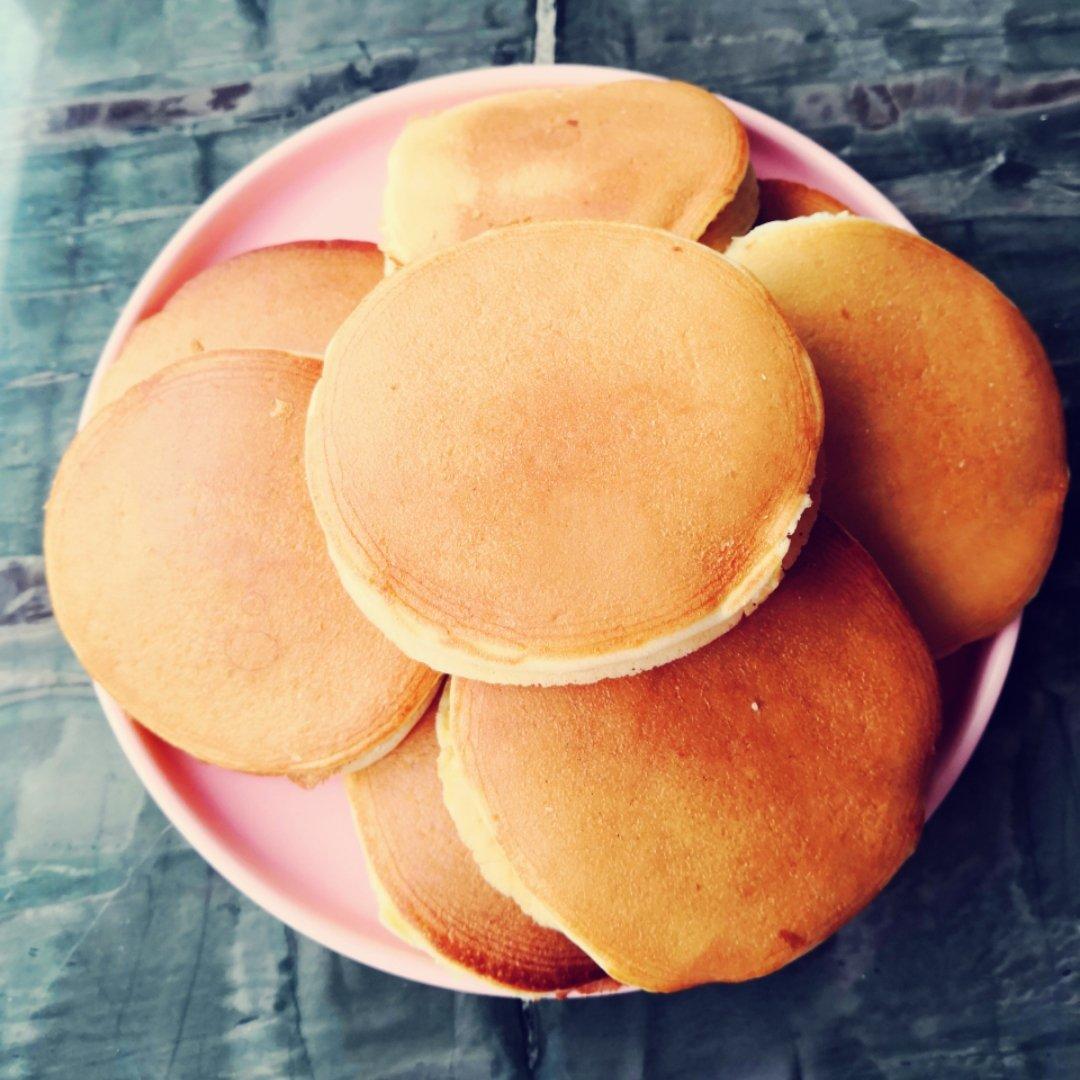 松饼 铜锣烧--全蛋打发 放一周也不会变硬