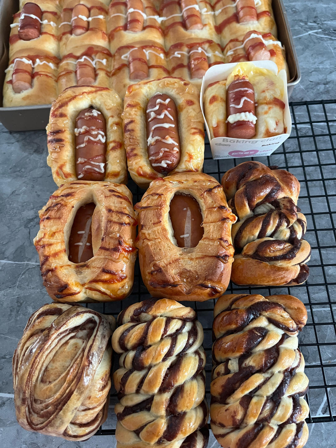 万能面团，一个面团解锁多种面包私房可量产❗