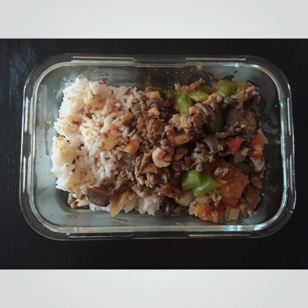 番茄青椒牛肉碎