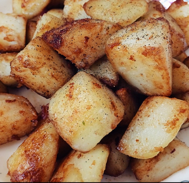 香煎土豆块
