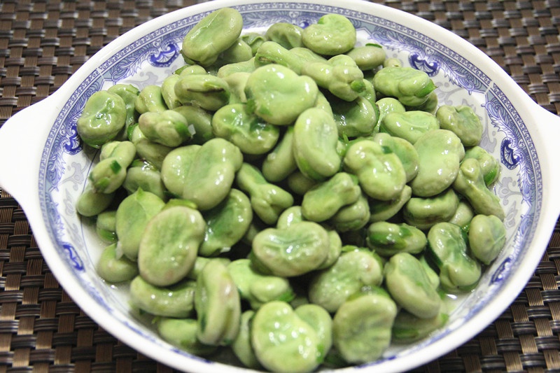 清炒蚕豆