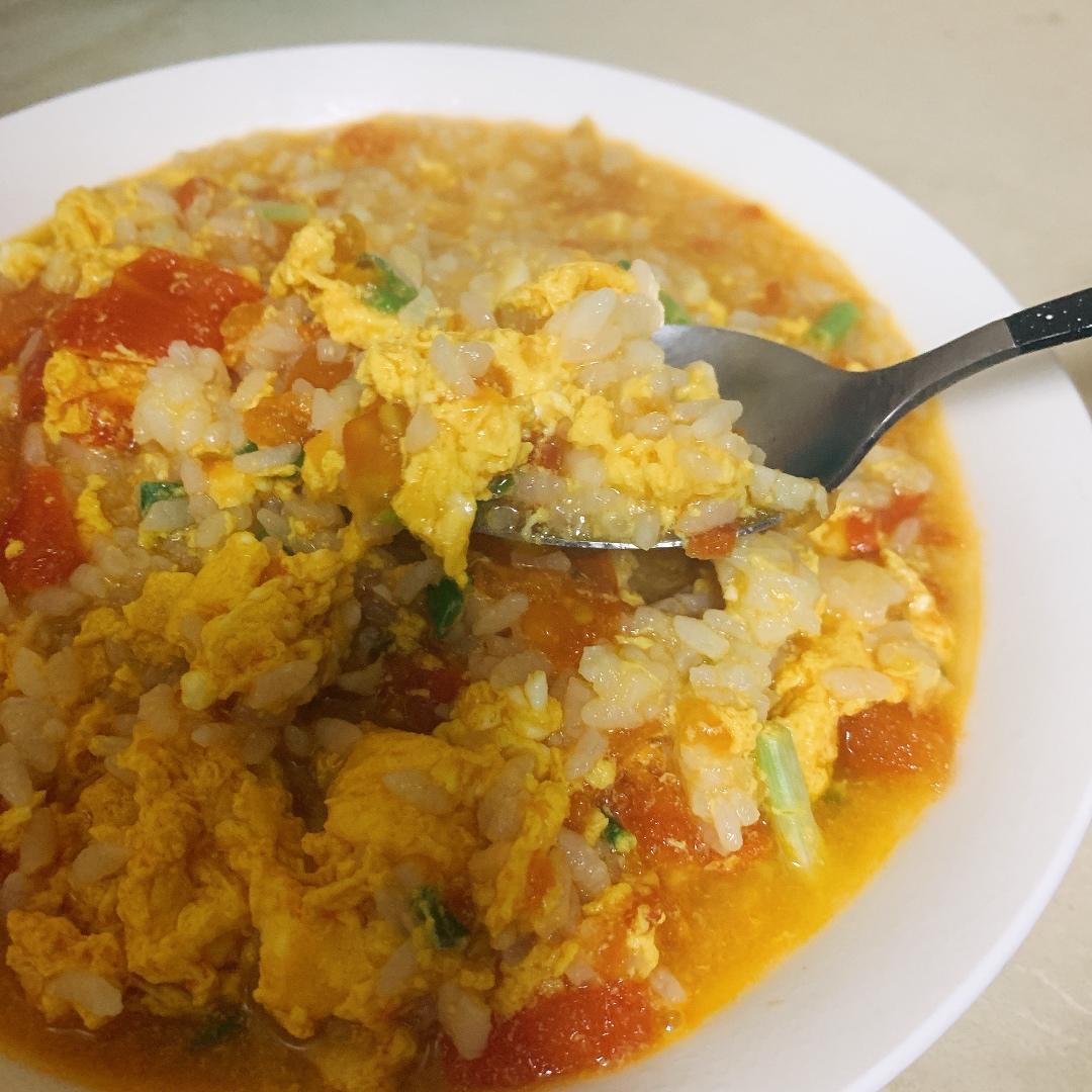 5分钟搞定超好吃的番茄🍅烩饭
