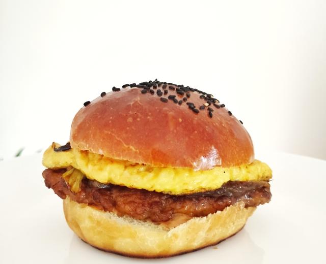 Burger buns汉堡胚的做法