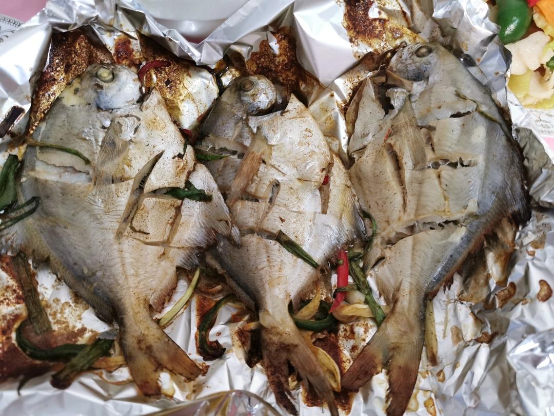 烤鲳鱼（健康烤箱版）