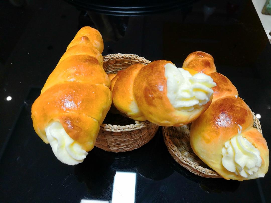 向往ww做的奶酪海螺面包