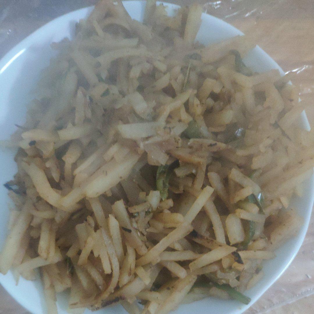 醋溜土豆丝
