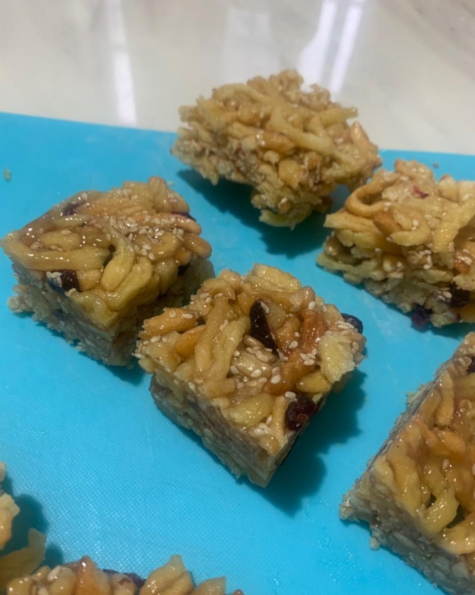 松软的鸡蛋沙琪玛