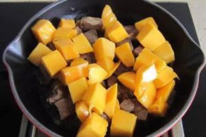 芒果牛肉粒的做法 步骤10